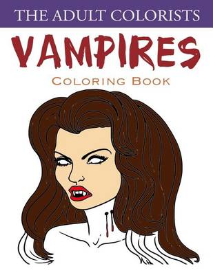 Book cover for Vampires Coloring Book