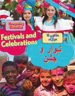 Book cover for Dual Language Learners: Comparing Countries: Festivals and Celebrations (English/Urdu)