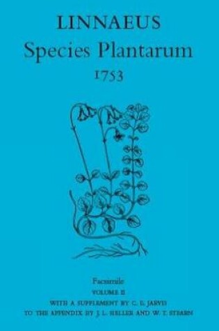 Cover of Linnaeus' Species Plantarum 1753, the Ray Society's Facsimile, volume 2