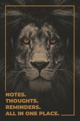 Cover of Be Strong and Courageous. Notes. Thoughts. Reminders. All in one place.