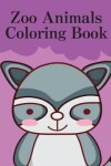 Book cover for Zoo Animals Coloring Book