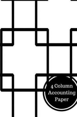 Cover of 4 Column Accounting Paper