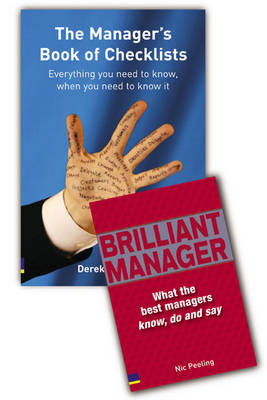 Book cover for Brilliant Manager/ Managers Book of Checklists.