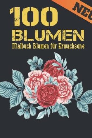 Cover of Malbuch Blumen für Erwachsene