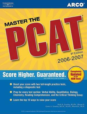 Book cover for Master the PCAT