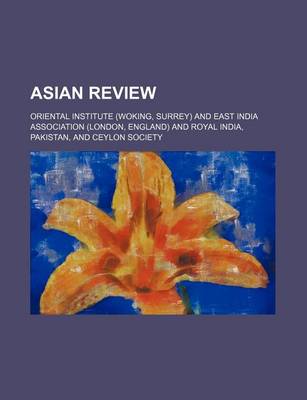 Book cover for Asian Review