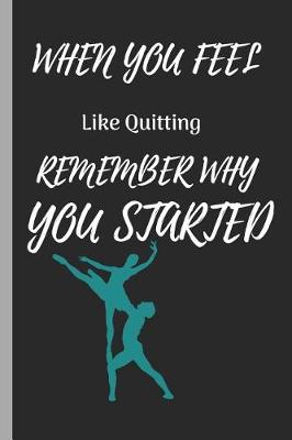 Book cover for When You Feel Like Quitting Remember Why You Started