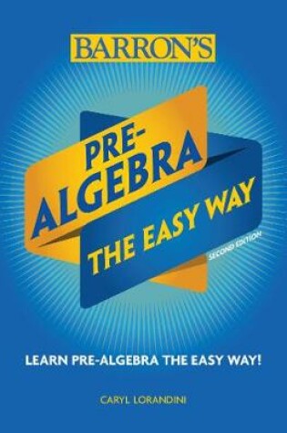 Cover of Pre-Algebra: The Easy Way