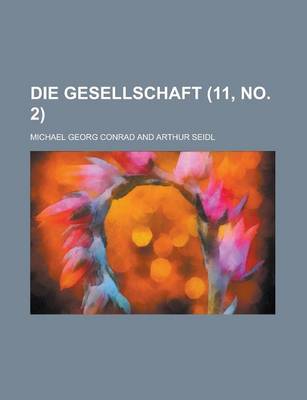 Book cover for Die Gesellschaft (11, No. 2 )