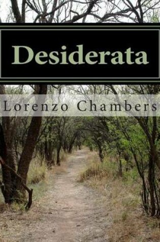 Cover of Desiderata