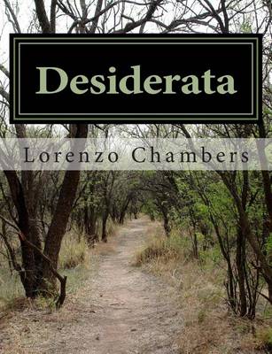 Book cover for Desiderata