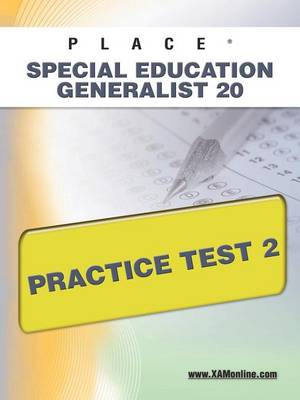 Cover of Place Special Education Generalist 20 Practice Test 2