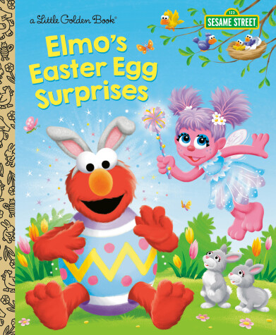 Book cover for Elmo's Easter Egg Surprises (Sesame Street)