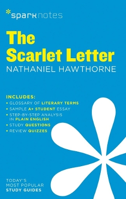 Book cover for The Scarlet Letter SparkNotes Literature Guide