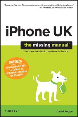 Book cover for iPhone UK: The Missing Manual