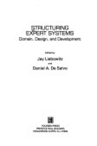 Cover of Structuring Expert Systems