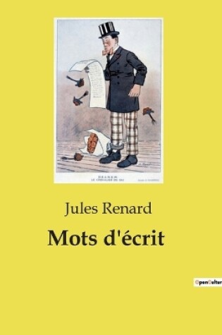 Cover of Mots d'écrit