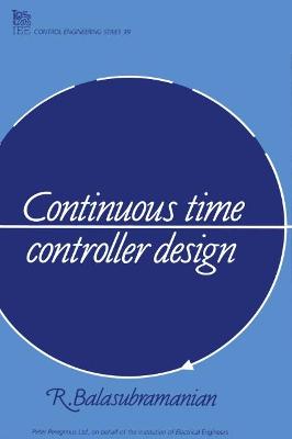 Book cover for Continuous Time Controller Design