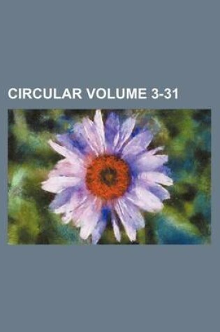 Cover of Circular Volume 3-31
