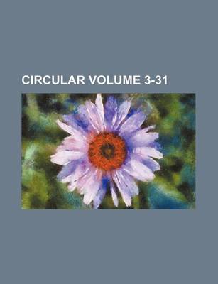 Book cover for Circular Volume 3-31