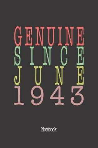 Cover of Genuine Since June 1943