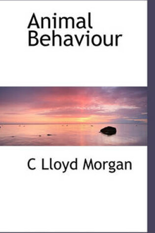 Cover of Animal Behaviour