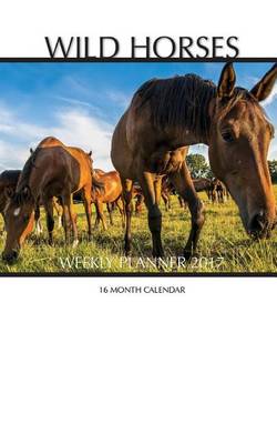 Book cover for Wild Horses Weekly Planner 2017