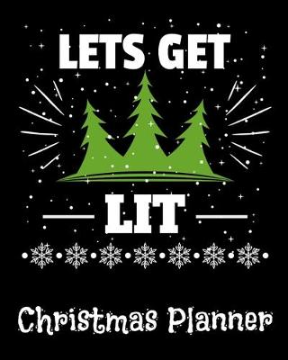 Book cover for Let's Get Lit Christmas Planner