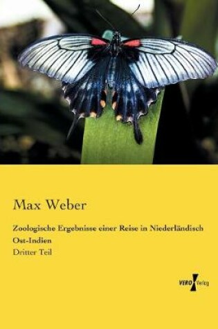 Cover of Zoologische Ergebnisse einer Reise in Niederländisch Ost-Indien