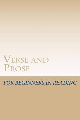 Cover of Verse and Prose