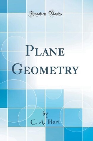 Cover of Plane Geometry (Classic Reprint)