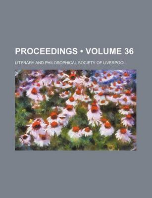 Book cover for Proceedings (Volume 36)