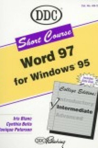 Cover of Word 97 Intermediate Short Course