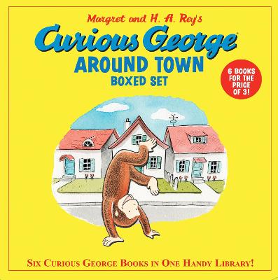 Book cover for Curious George Around Town 6-Book Box Set