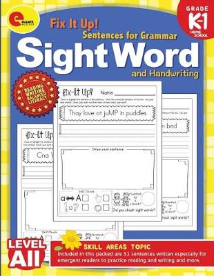 Book cover for Sight Word Sentences for Grammar