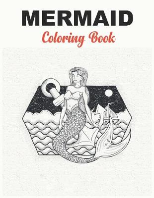 Book cover for Mermaid Coloring Book