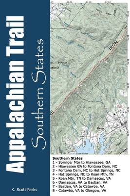 Book cover for Appalachian Trail Southern States