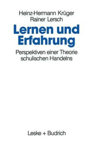 Cover of Lernen und Erfahrung