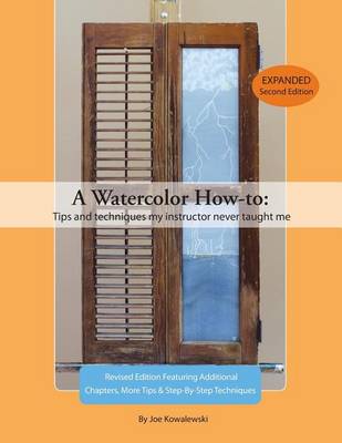 Book cover for A Watercolor How-to