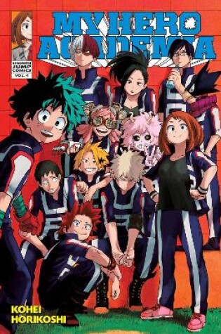 Cover of My Hero Academia, Vol. 4