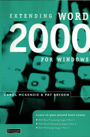 Cover of Extending Word 2000 for Windows