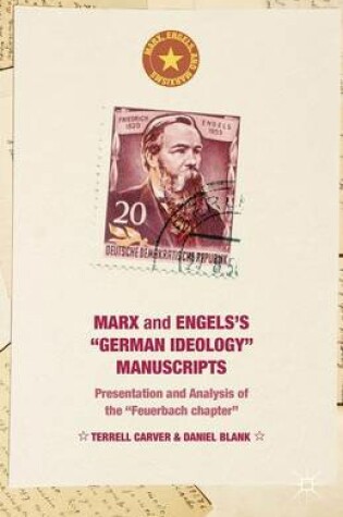 Cover of Marx and Engels's "German ideology" Manuscripts