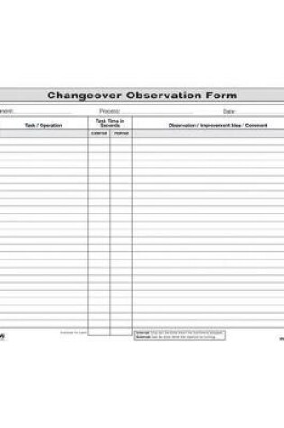 Cover of Quick Changeover: Observation Form