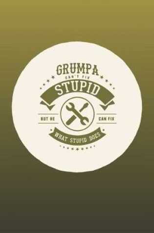 Cover of Grumpa Can't Fix Stupid But He Can Fix What Stupid Does
