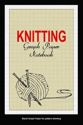 Book cover for Knitting graph paper notebook