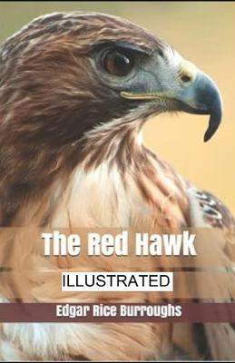 Book cover for The Red Hawk illustrated