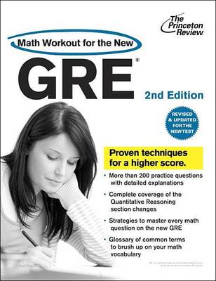 Book cover for Math Workout for the New GRE, 2nd Edition