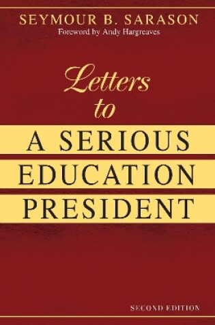 Cover of Letters to a Serious Education President