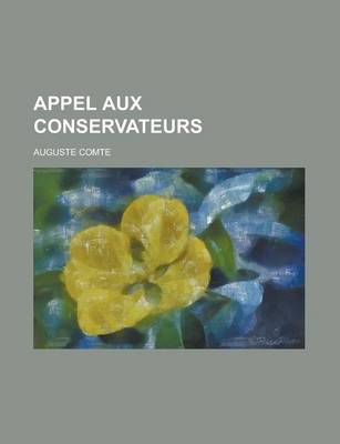 Book cover for Appel Aux Conservateurs