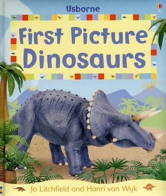 Book cover for First Picture Dinosaurs